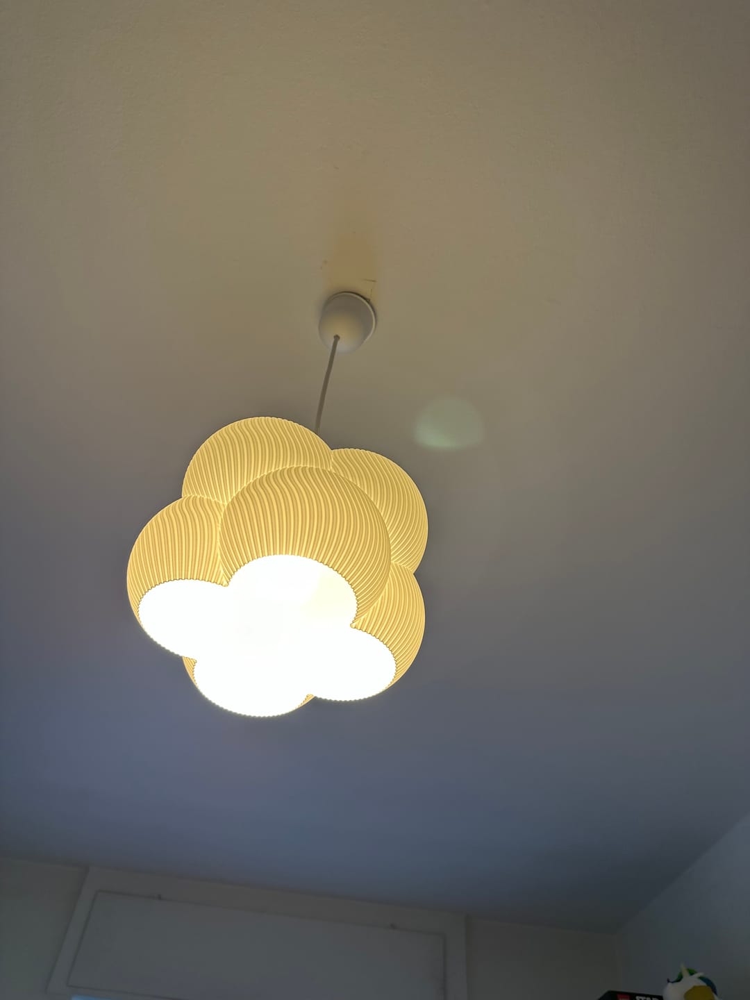 Customer photo review of Bubble Lampenschirm