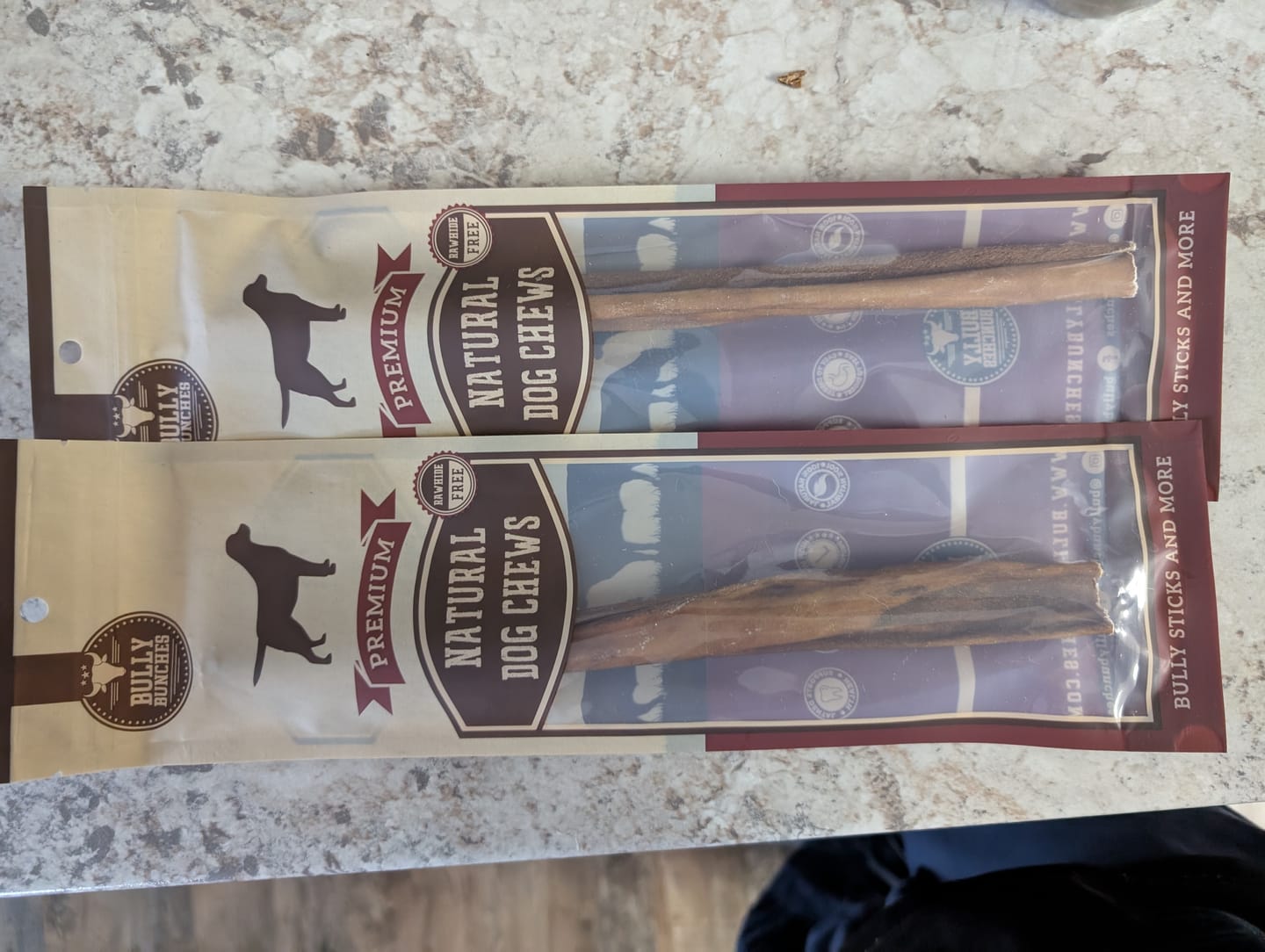 Customer photo review of 10-12 Inch Standard Collagen Stick