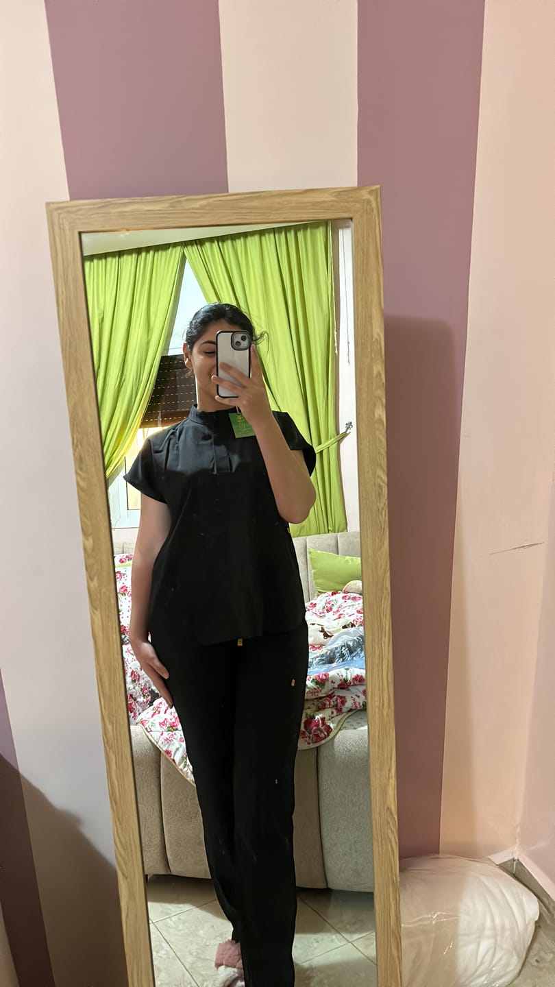 Customer photo review of Pyjama de Bloc - Mao Stretch Femme