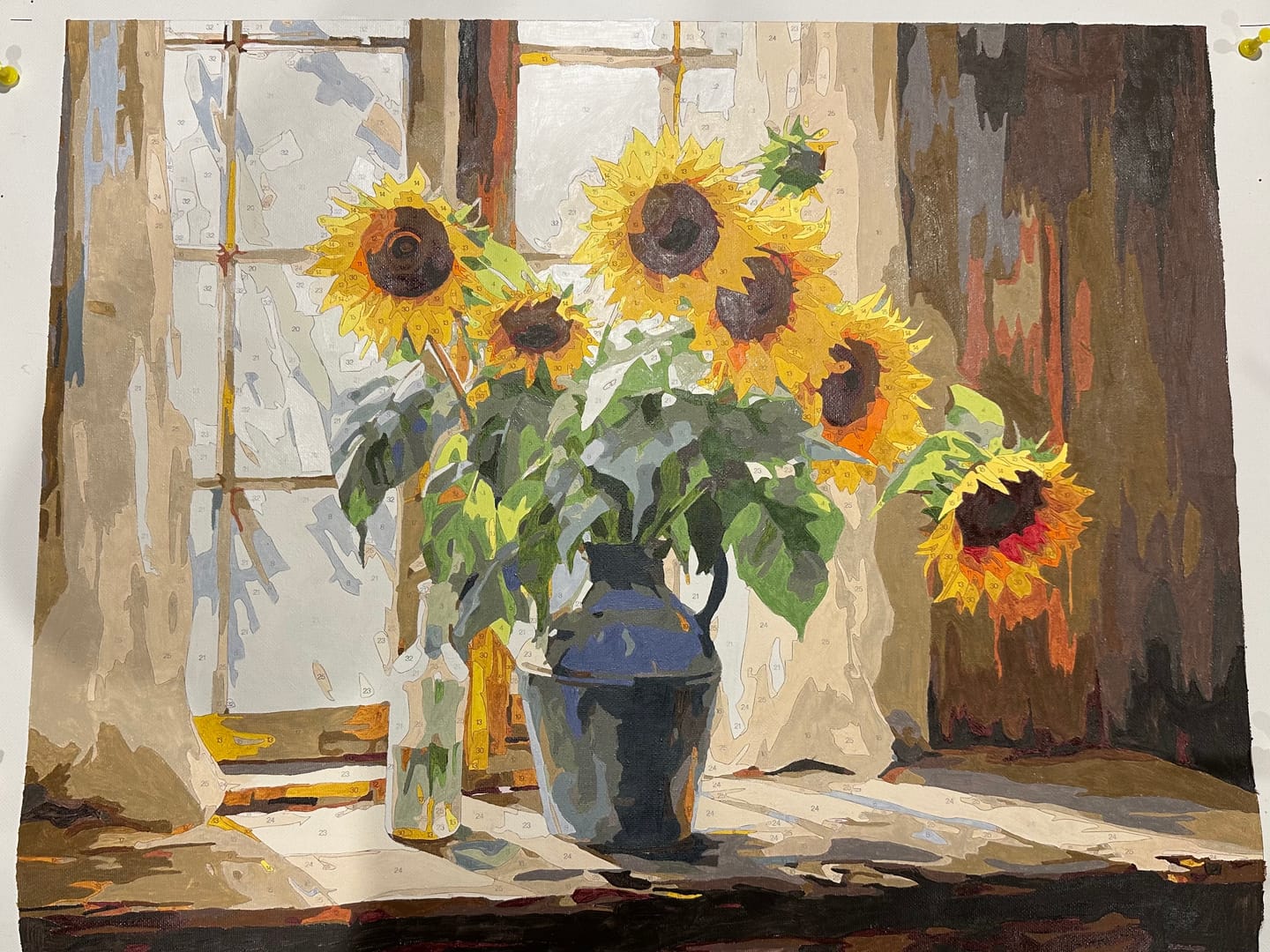 Customer photo review of Sunflowers Window Light