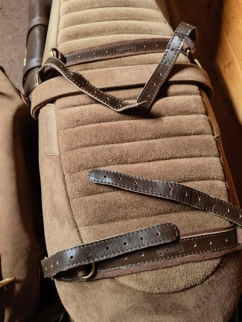 Customer photo review of outlaw saddlebag