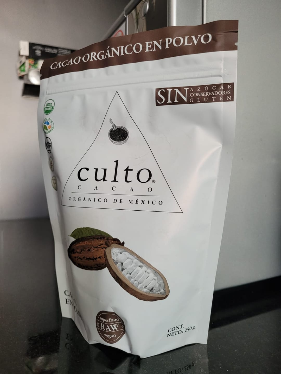 Customer photo review of Cacao Orgánico en Polvo | 250gr