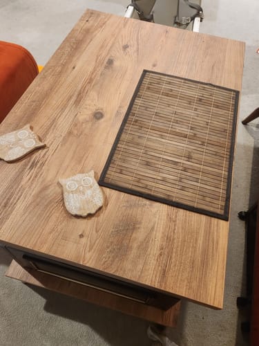 Customer photo review of Magic Menta Extendable Coffee & Dining Table 6 in 1