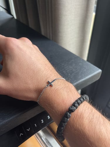 Customer photo review of CROSS BRACELET