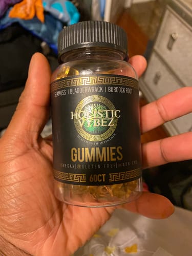 Customer photo review of Organic Sea Moss Gummy Bears
