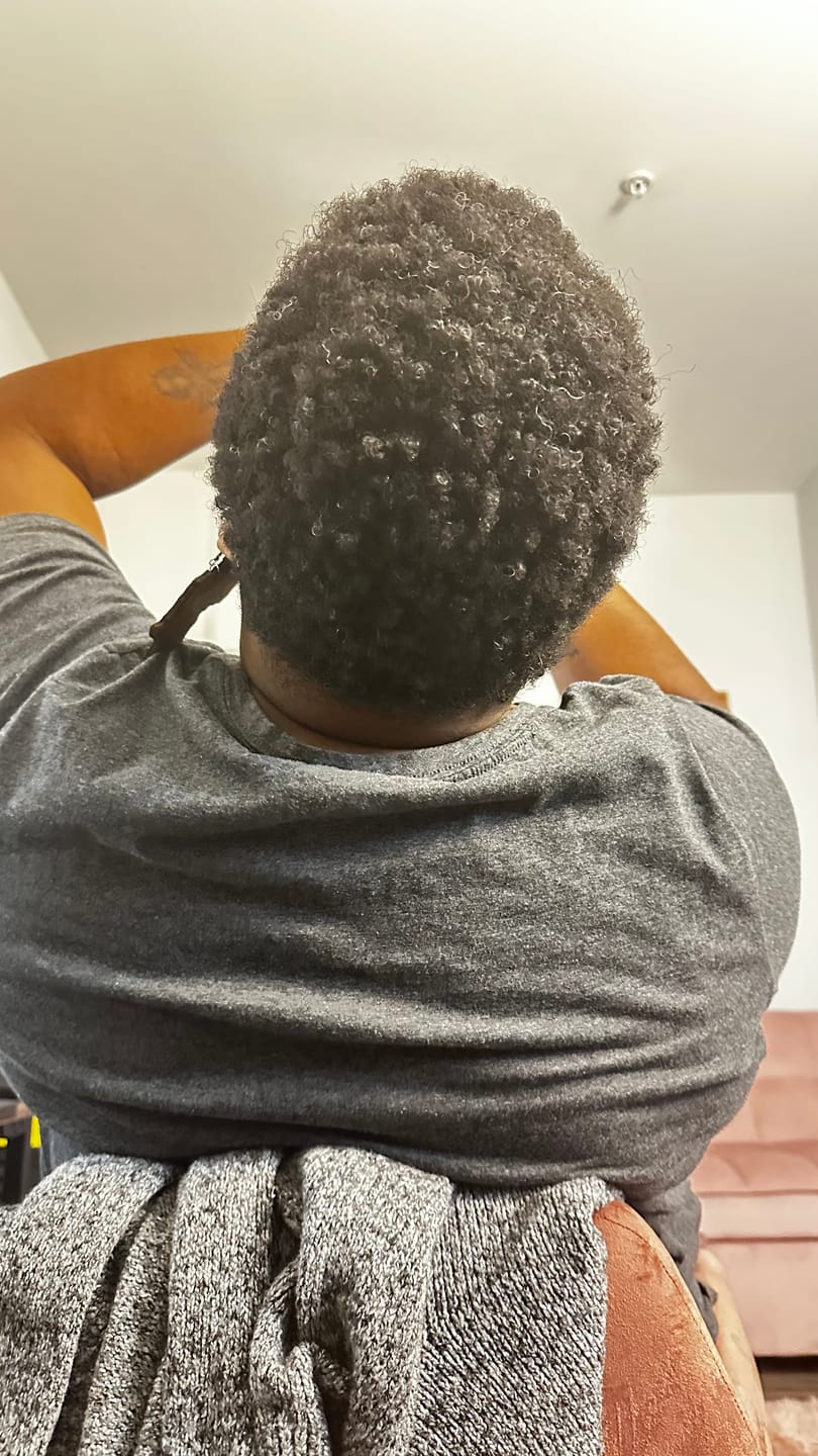 Customer photo review of Curl Enhancer Cream