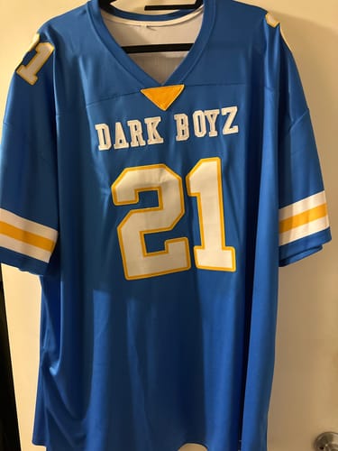 Customer photo review of Custom Blue Classic Style Personalized Authentic Football Jersey FBJ02-bd0a70bb