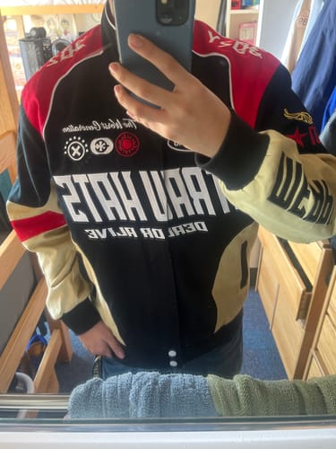 Customer photo review of Straw Hat Racing Jacket