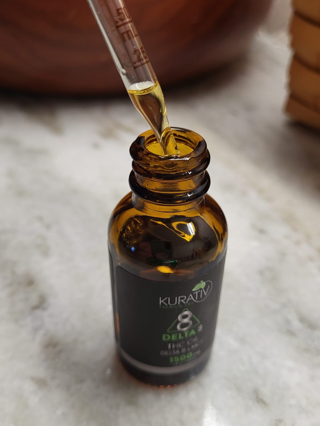 Customer photo review of Delta 8 Oil 1500mg