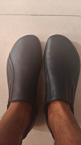 Customer photo review of Freiheit Barfuß Slip-on (Navy Blue)
