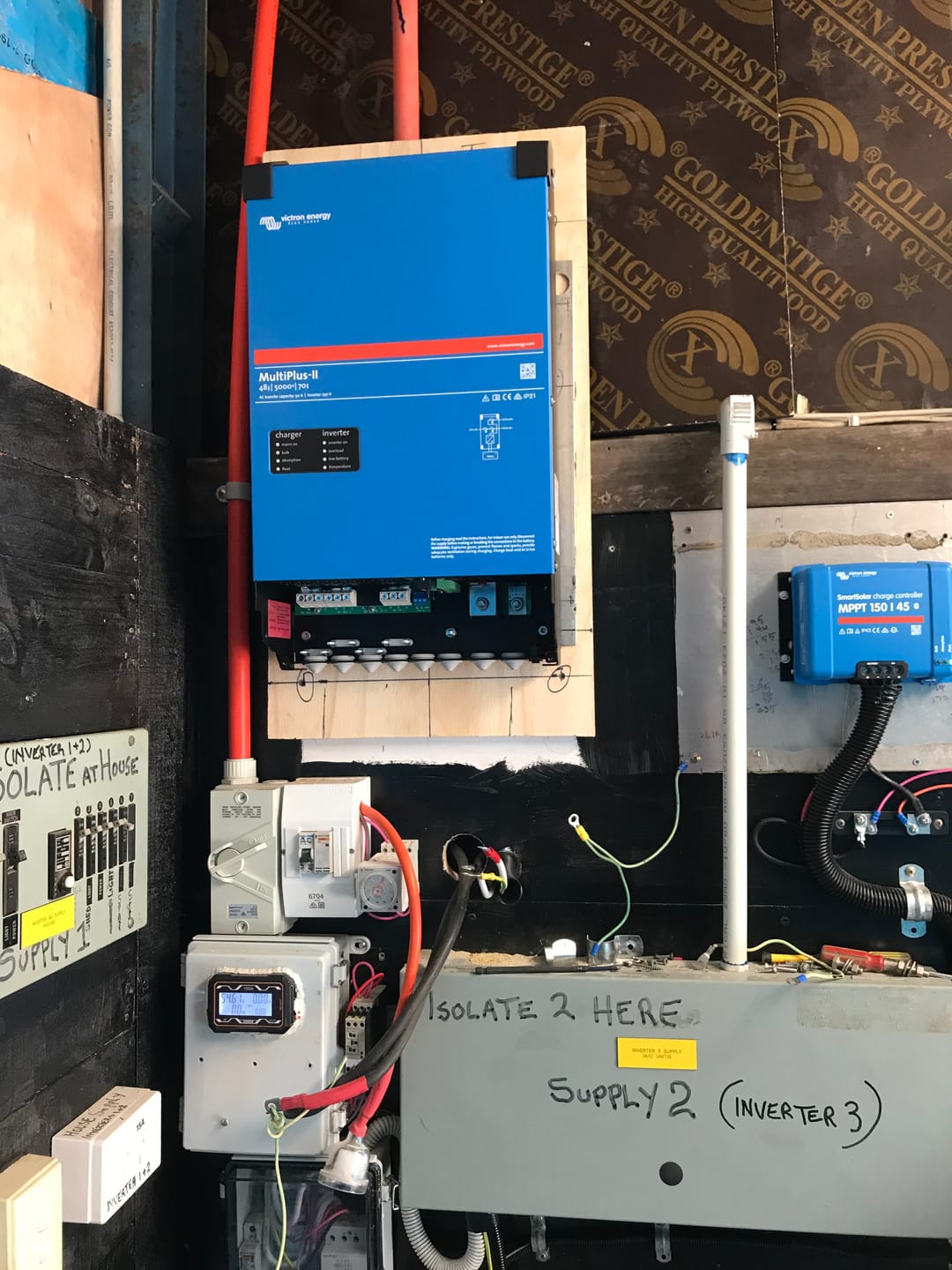 Customer photo review of Victron Multiplus-II 12v (3000 - 5000) Inverter/Charger 230V