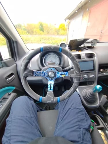Customer photo review of Aftermarket Ultra Steering Wheel 14Inch