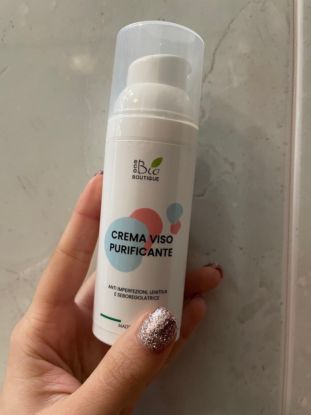 Customer photo review of Crema Viso Purificante