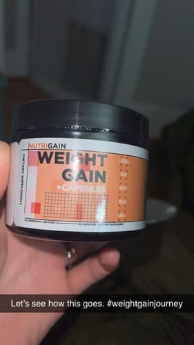 Customer photo review of Nutrigain Weight Gain Syrup