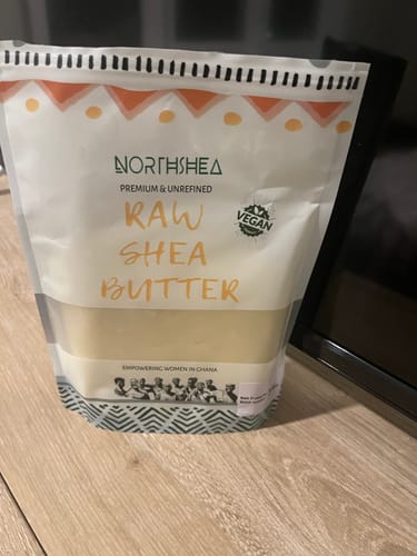 Customer photo review of Premium + Authentic Raw Shea Butter