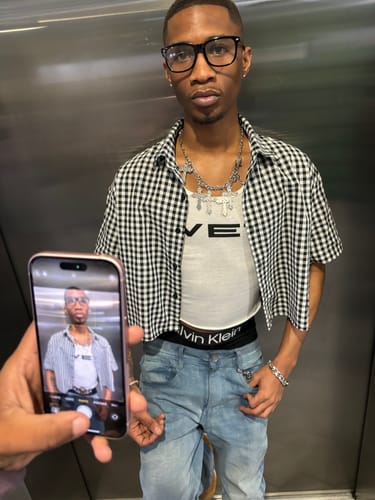 Customer photo review of WET Tshirt