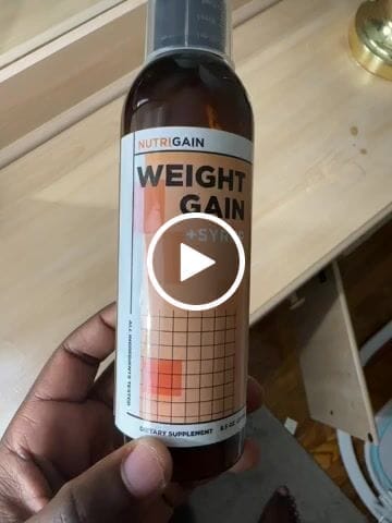 Customer photo review of Nutrigain Weight Gain Syrup