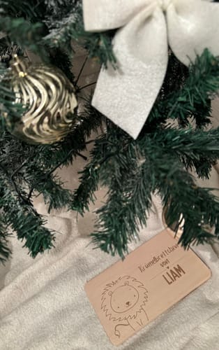 Customer photo review of Frühstücksbrettchen Personalisiert - Babylöwe