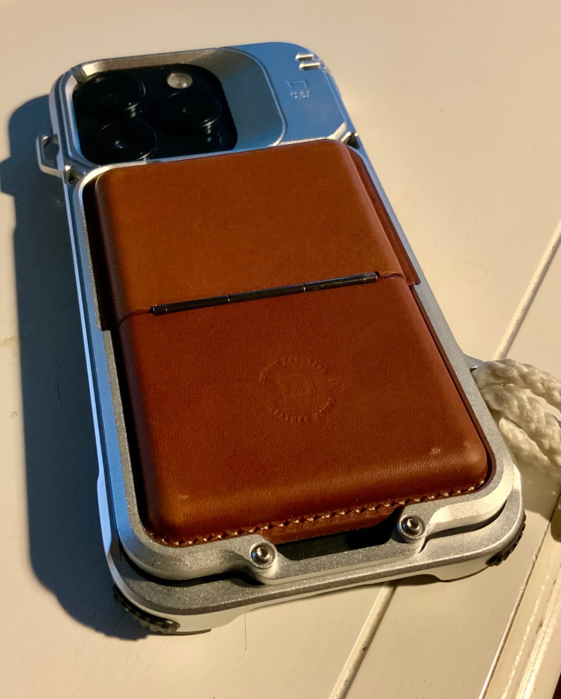 Customer photo review of MAGSAFE WALLET