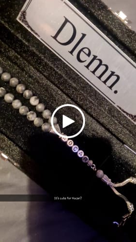 Customer video review of Namen Tesbih aus Naturstein mit Box