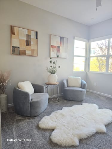 Customer photo review of Fractured Light Canvas Art