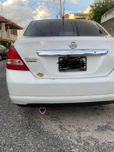 Customer photo review of Pink Heart Exhaust Tip