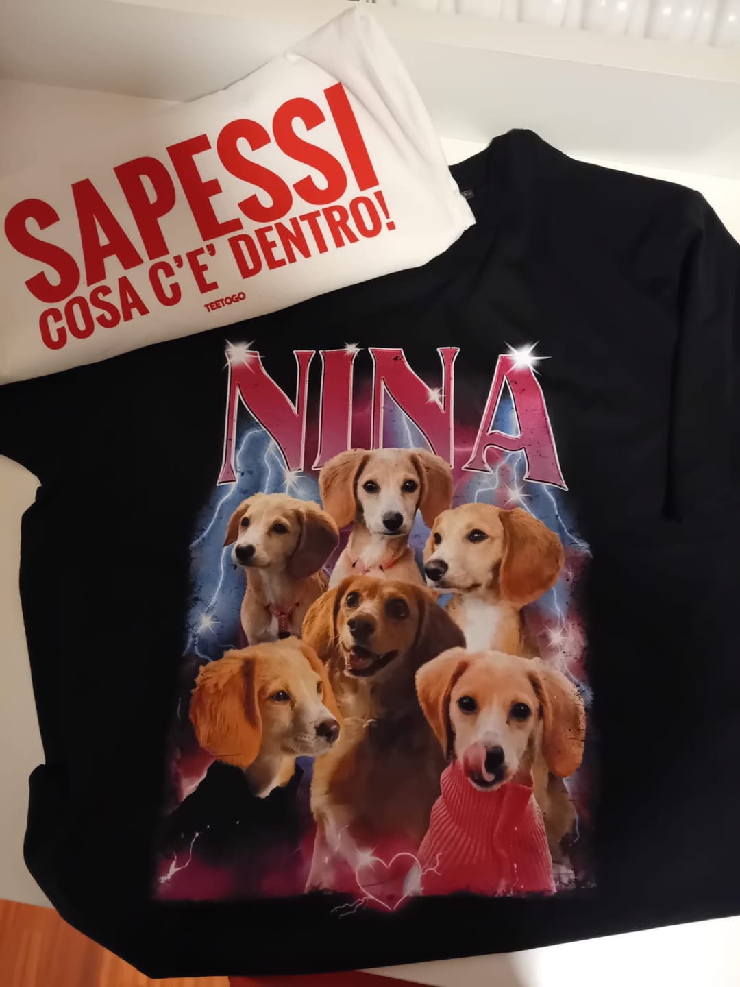 Customer photo review of BOOTLEG T-SHIRT GIORGIA TEMPLATE