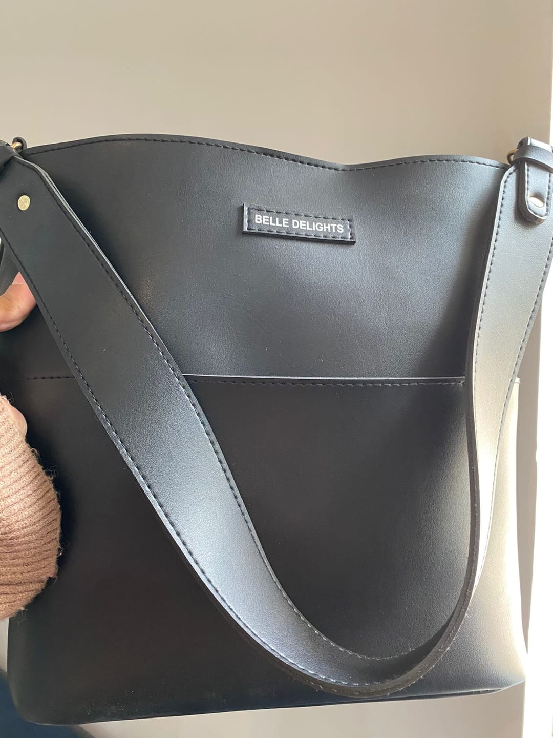 Customer photo review of Florence Tote Black