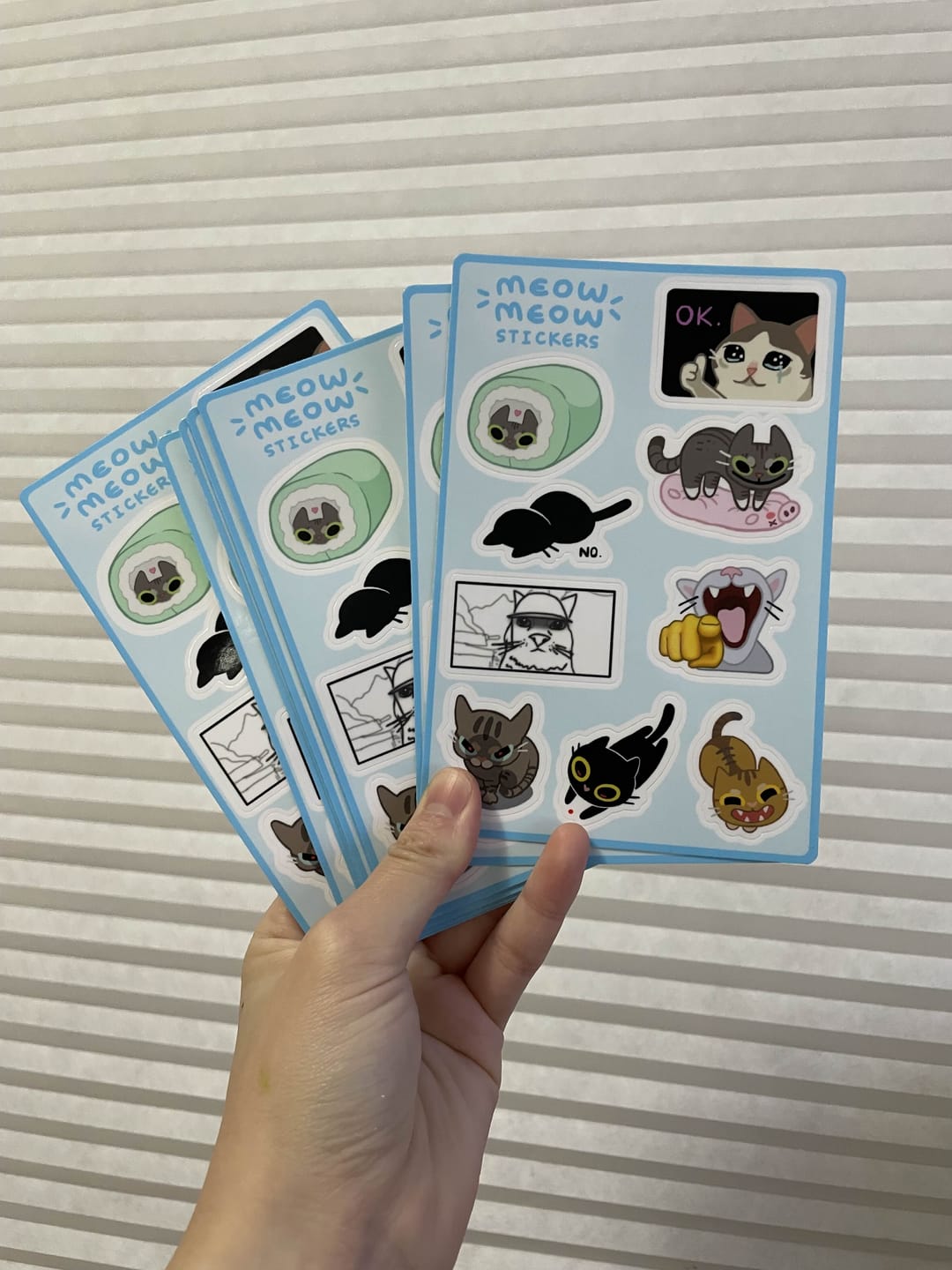 Customer photo review of Sticker Sheets