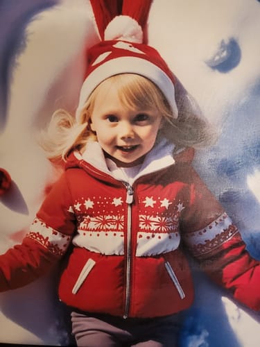 Customer photo review of "Winter Joy" Paint by Numbers Kit