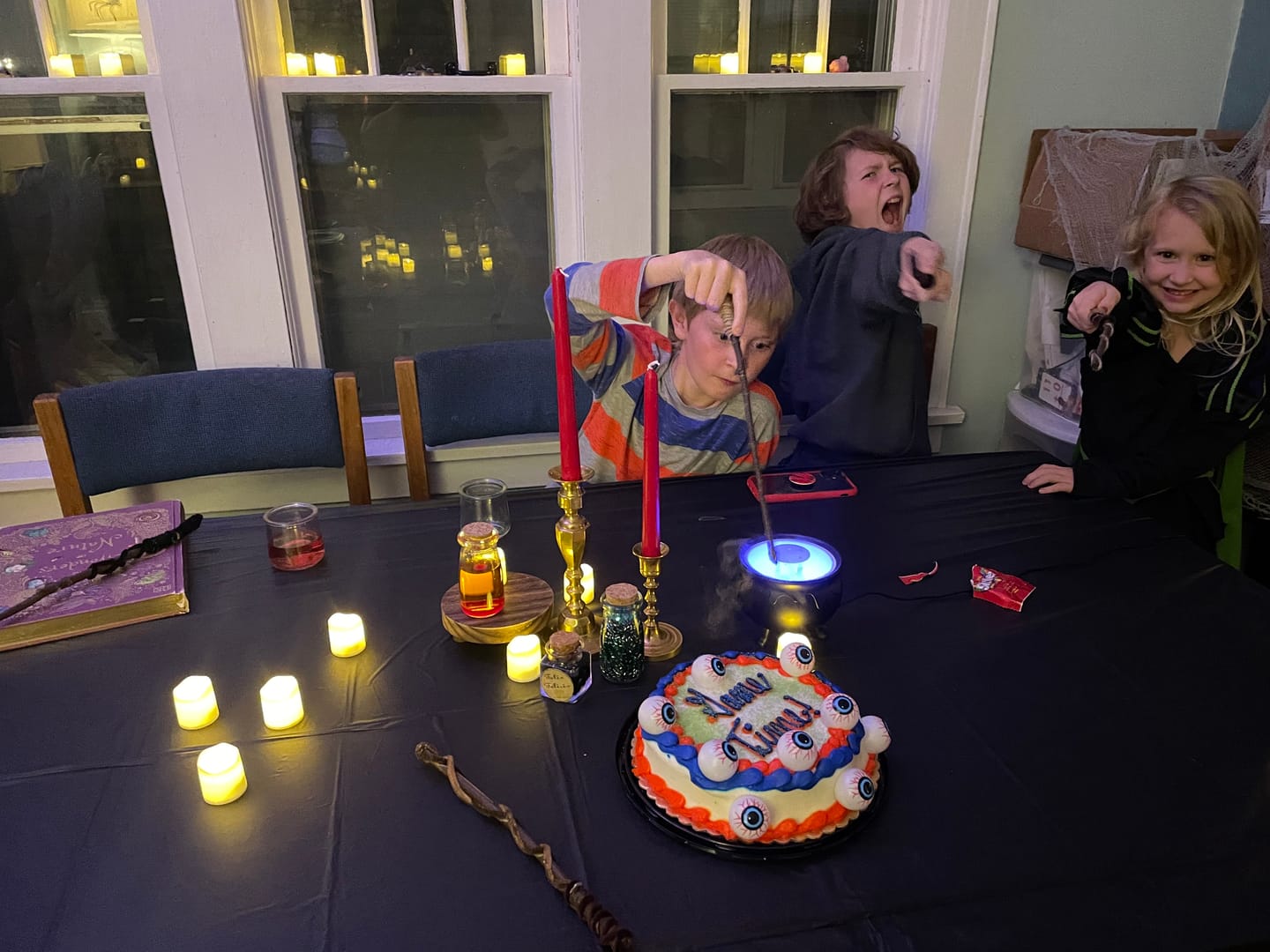 Customer photo review of Wizarding Murder Mystery Game Kit
