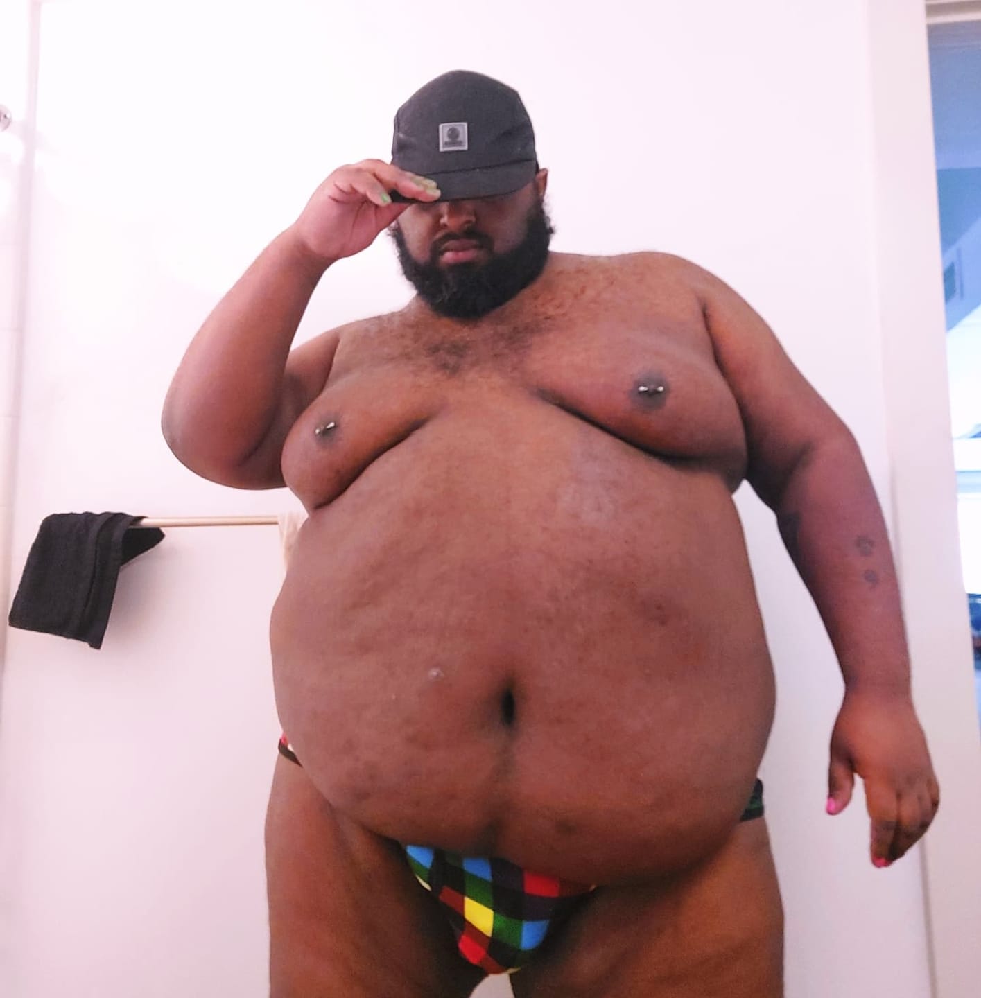 Customer photo review of Bear Skn Jock Strap - Pride Backwoods 3.0