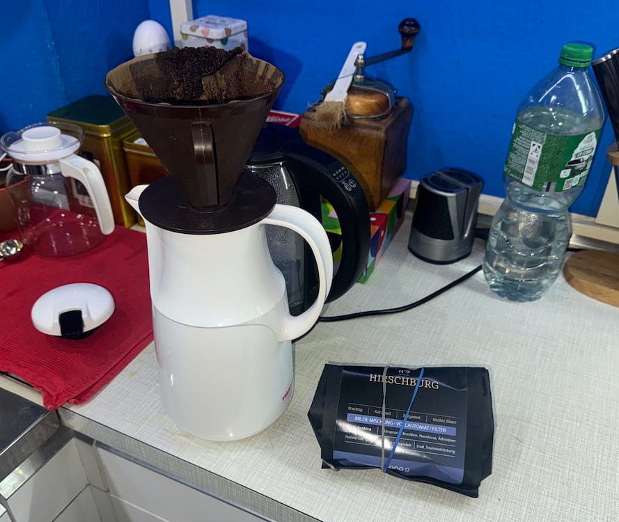Customer photo review of N°9 Hirschburg Kaffeebohnen