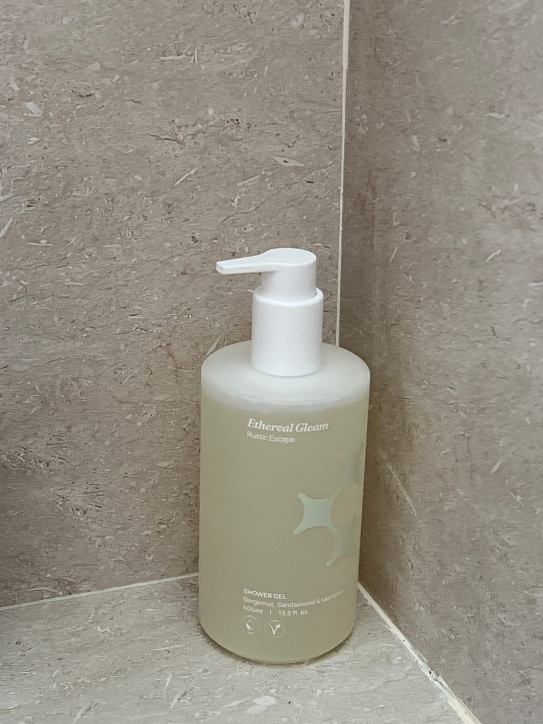 Customer photo review of Ethereal Gleam Shower Gel (Rustic Escape)