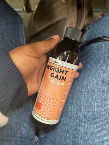 Customer photo review of Nutrigain Weight Gain Syrup