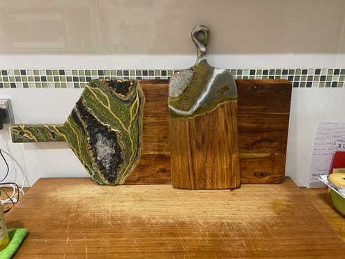 Customer photo review of GLACIER ICE CRUSHED GLASS