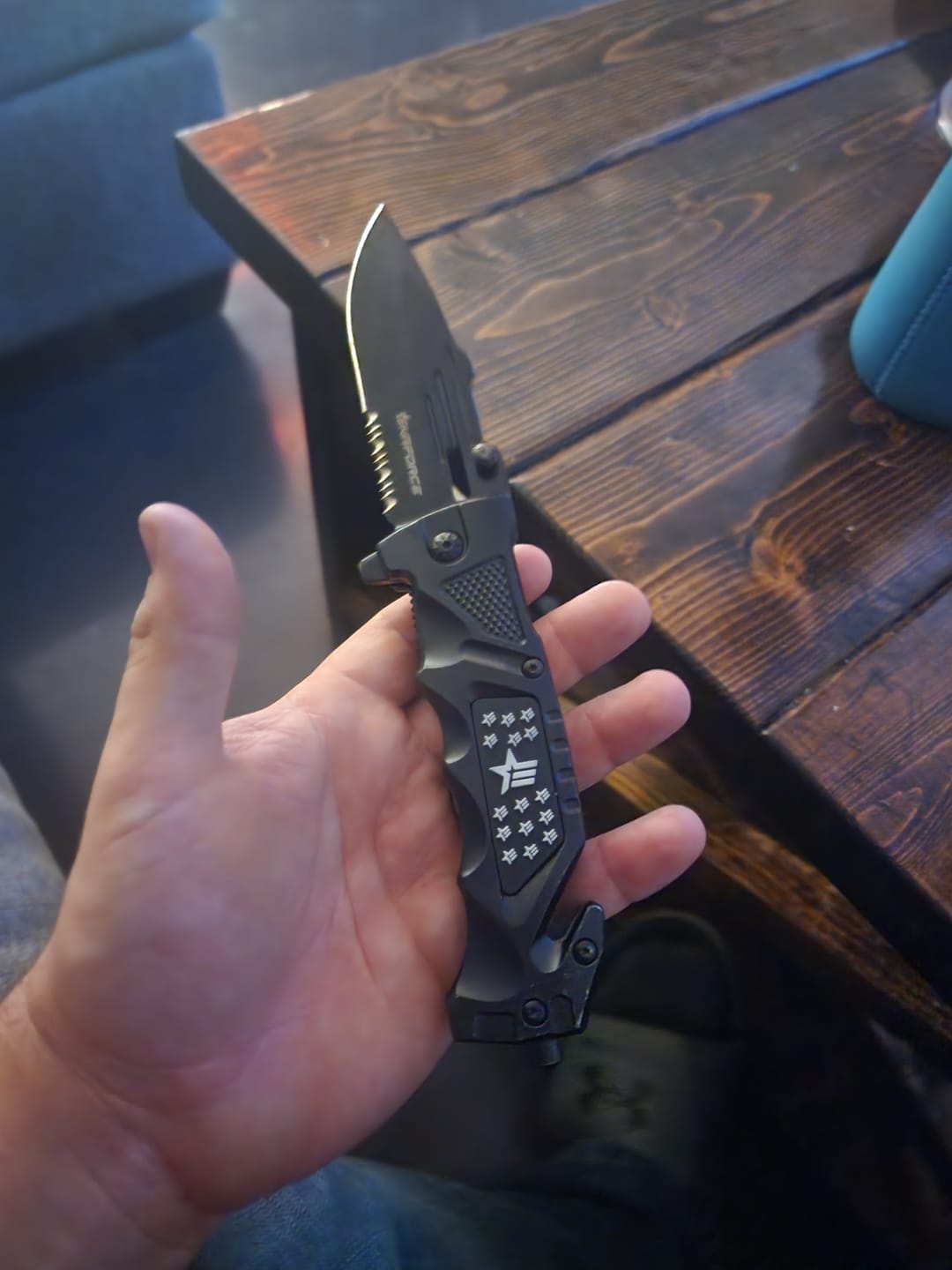 Customer photo review of Tactical Folding Knife