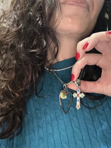 Customer photo review of Ciondolo "Amuleto della serenità"