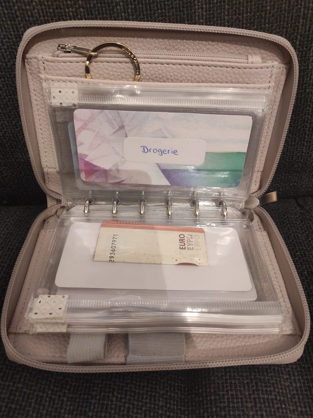Customer photo review of A7 Premium Pocket Binder MIT KLEINGELDFACH *NEU*