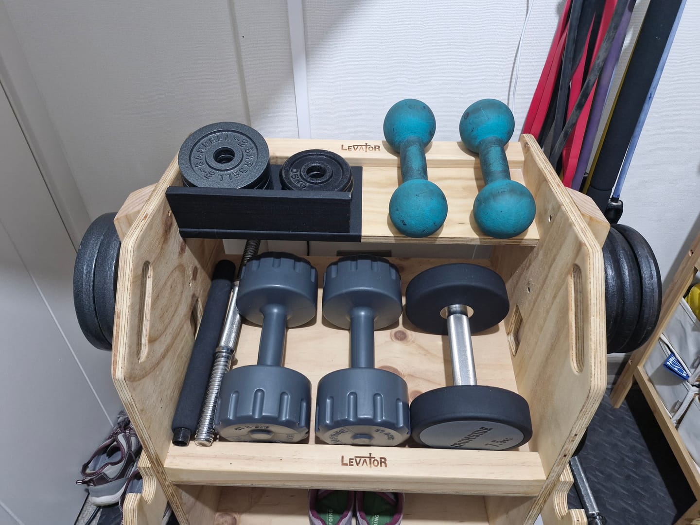 Customer photo review of Mancuerna Circular Premium 2.5 a 40 kg IRONSIDE (unidad)