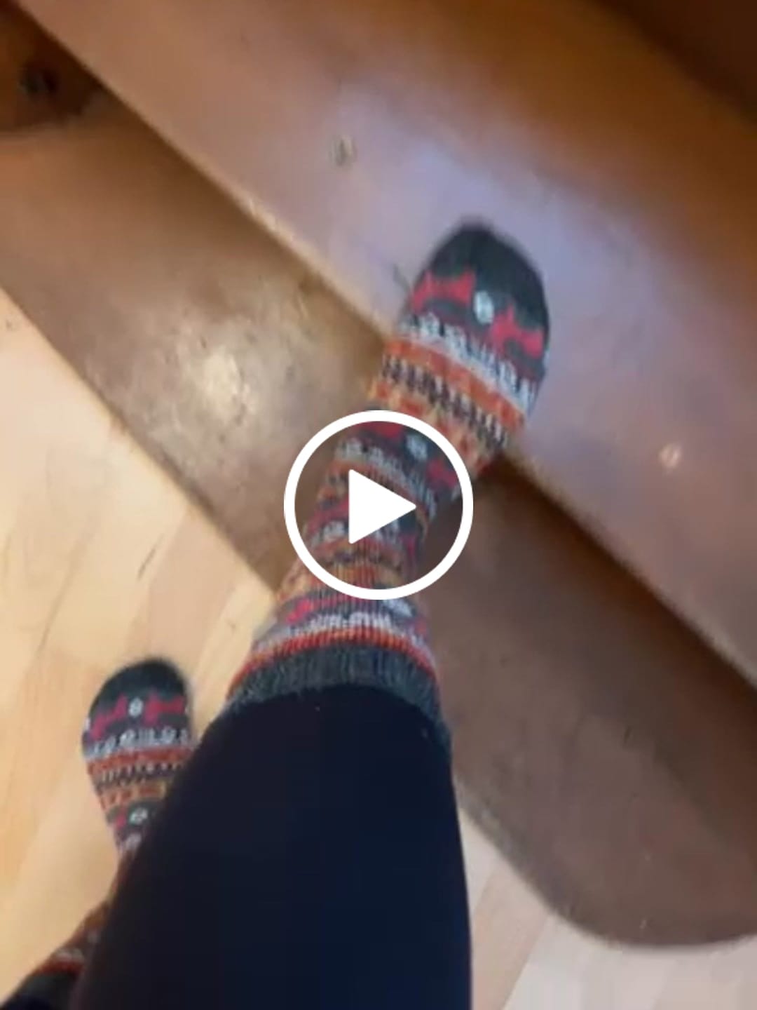Customer video review of Alpaka-& Merino Peru-Socken