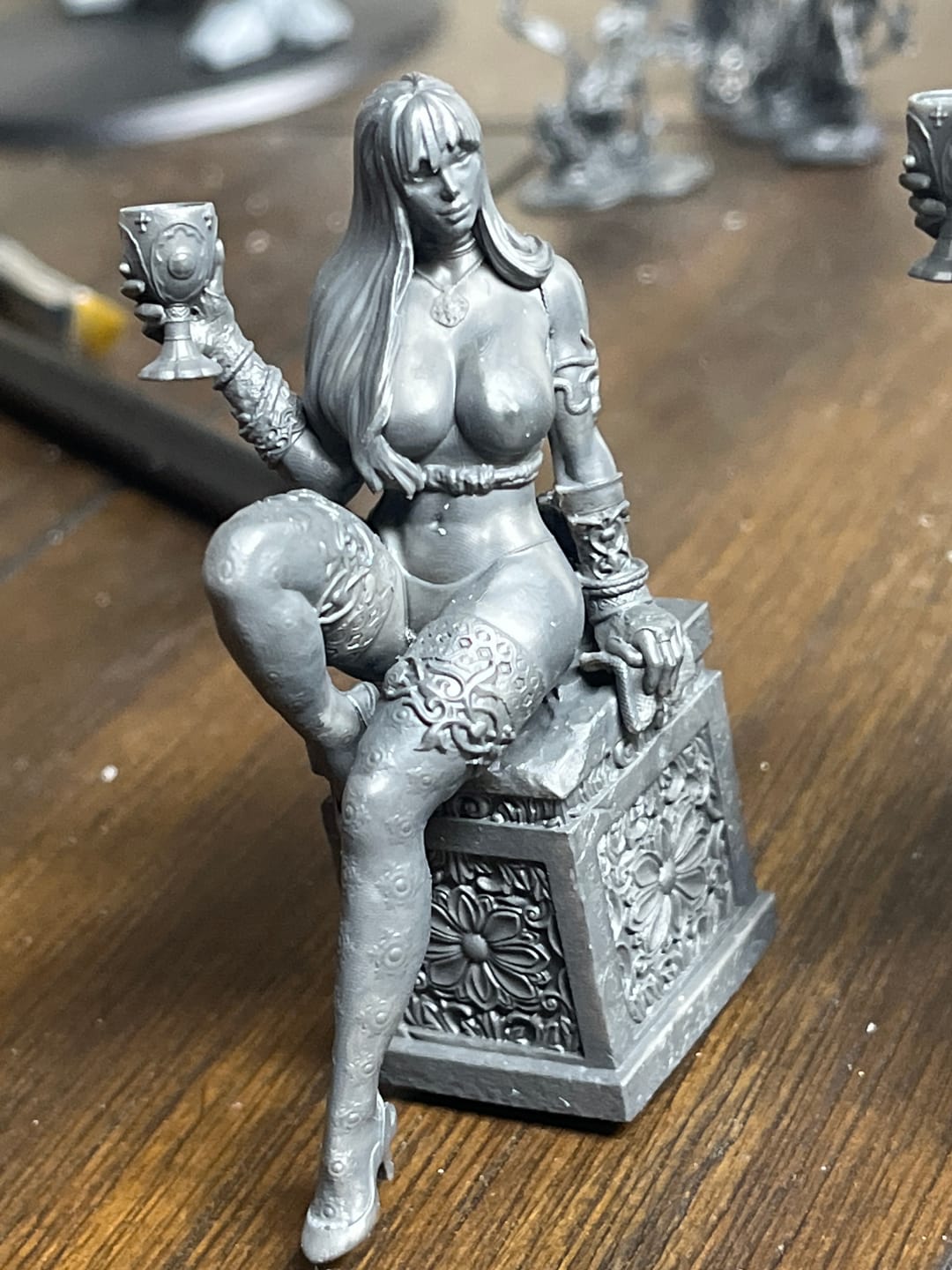 Customer photo review of Witch Mage Pinup