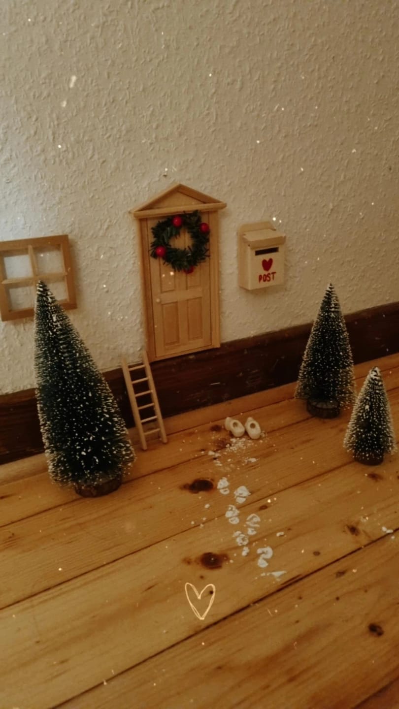 Customer photo review of Wichteltür Set inkl. Zubehör & Baustellen DIY KIT