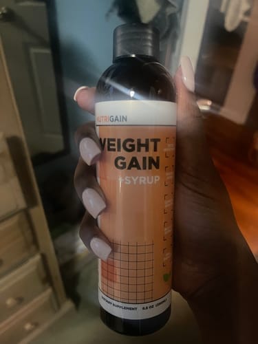 Customer photo review of Nutrigain Weight Gain Syrup