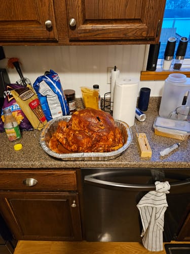 Customer photo review of Turkey Brine Kit