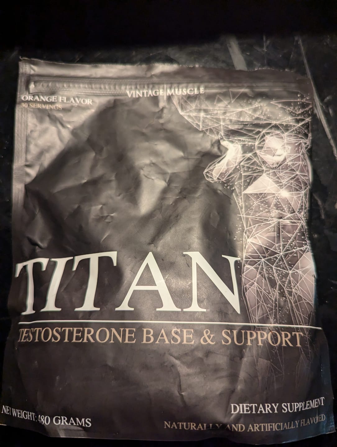 Customer photo review of TITAN - Natty Testosterone Base Blend