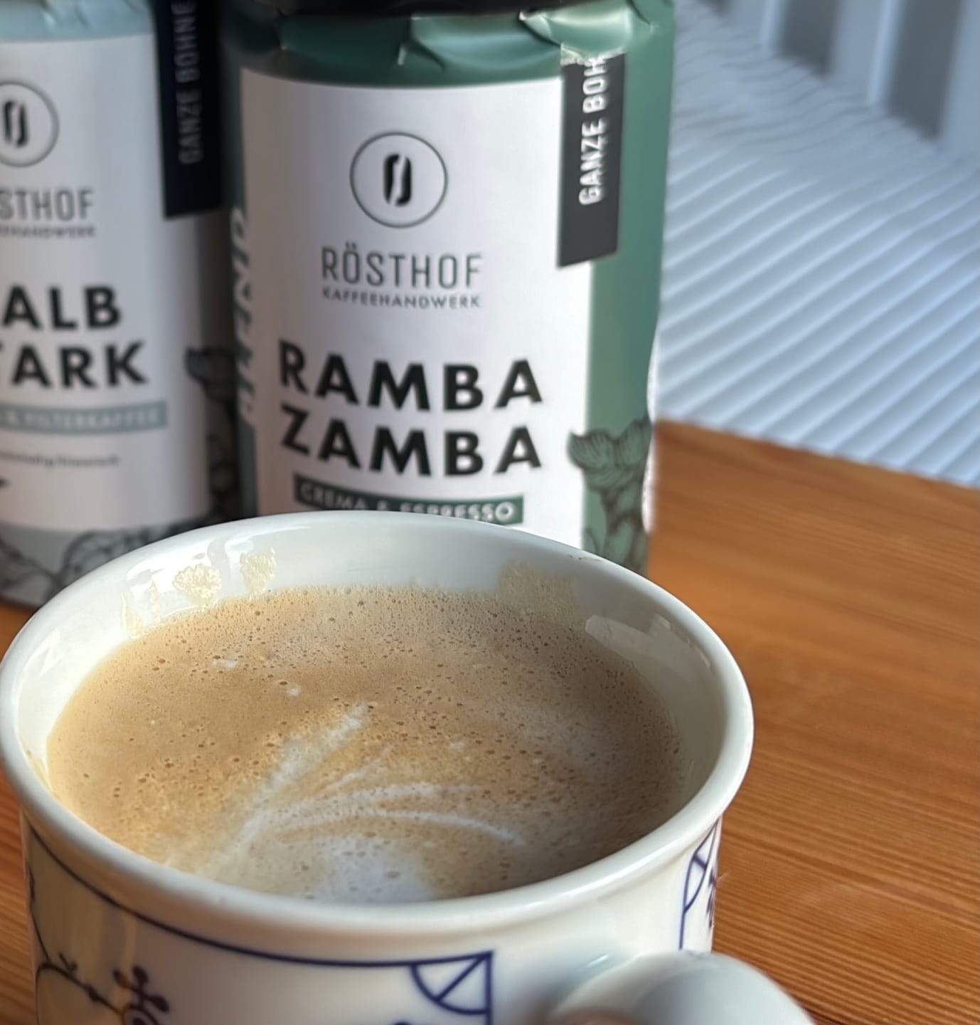 Customer photo review of Espresso „Rambazamba“