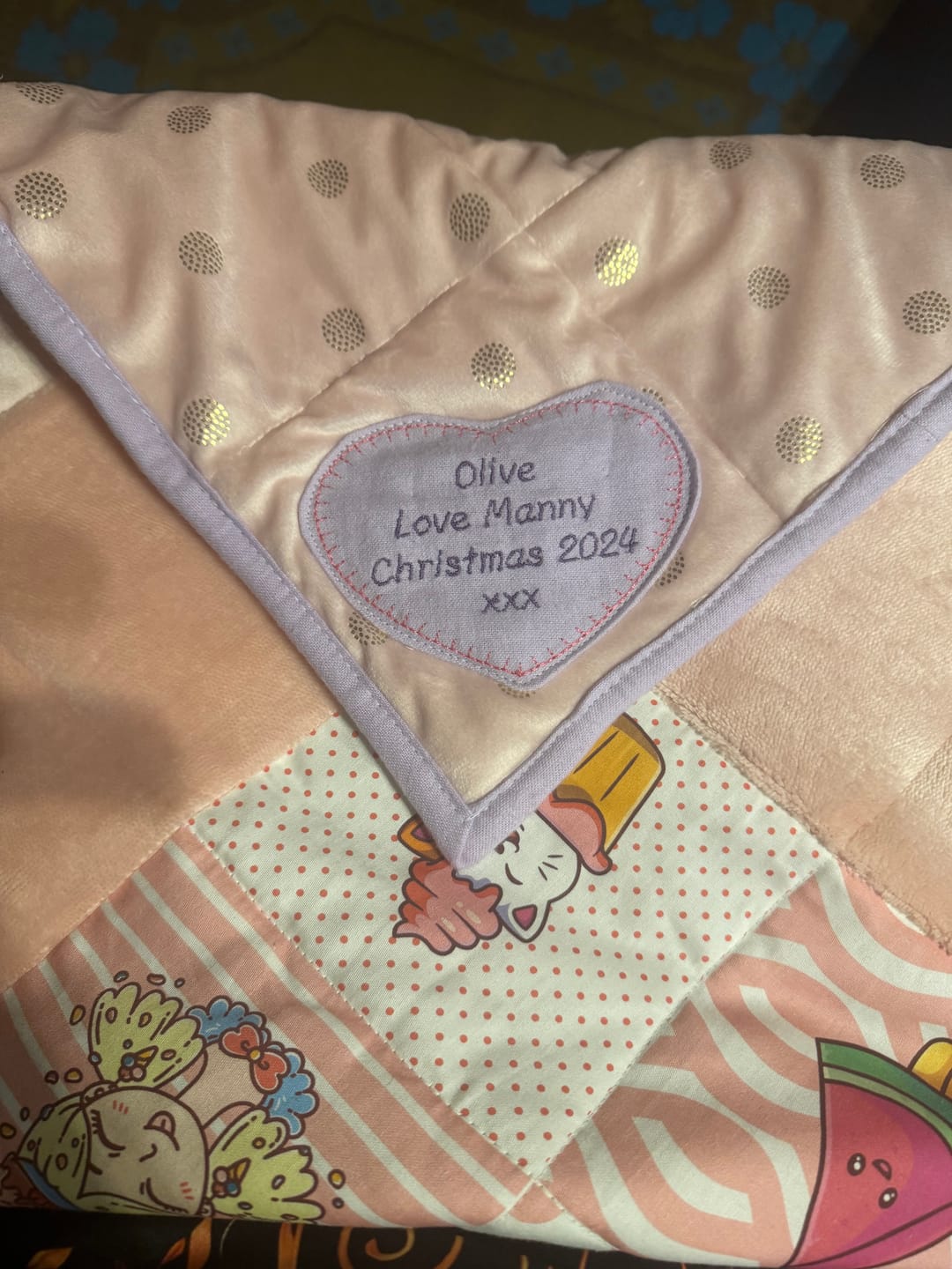 Customer photo review of Plain Brushed Cotton Fabric