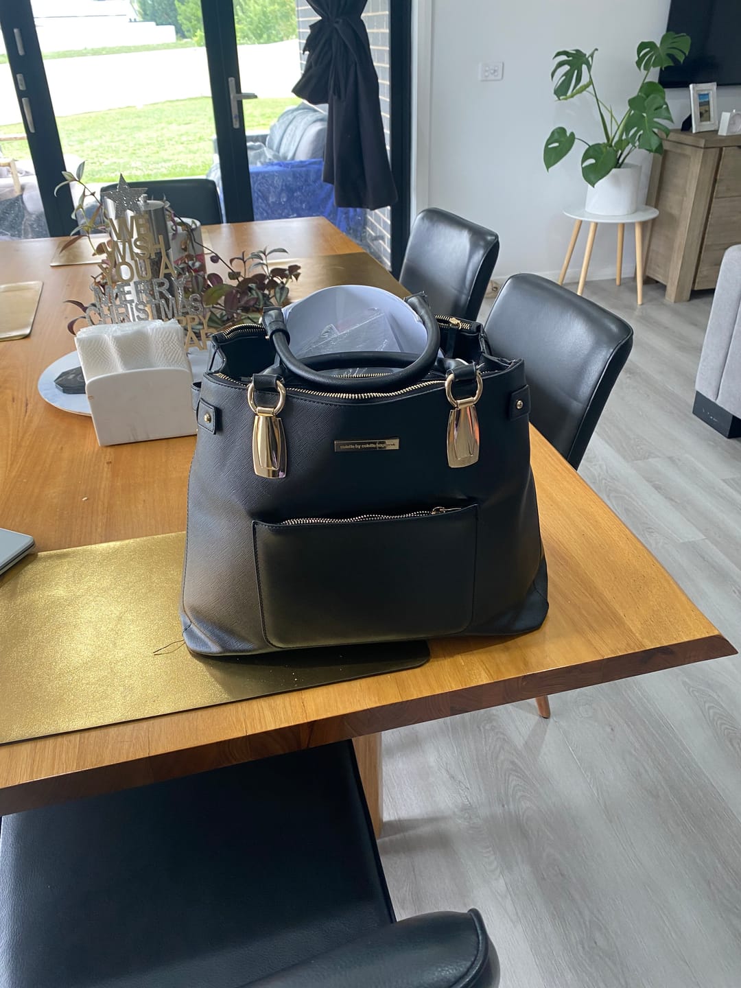 Customer photo review of Luxe Insulated Lunch Bag - Black