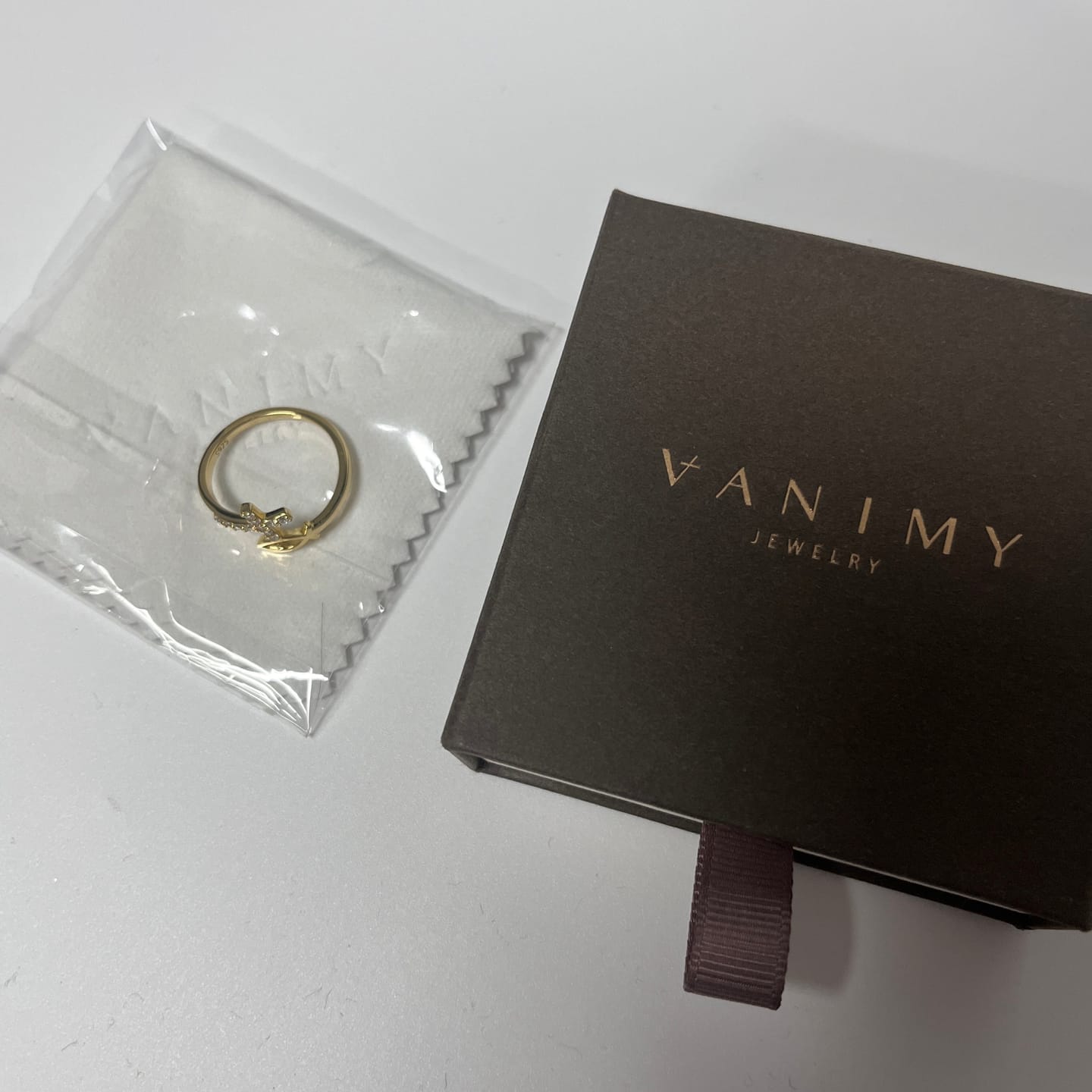 Customer photo review of God Jesus Fish And Cross Ring